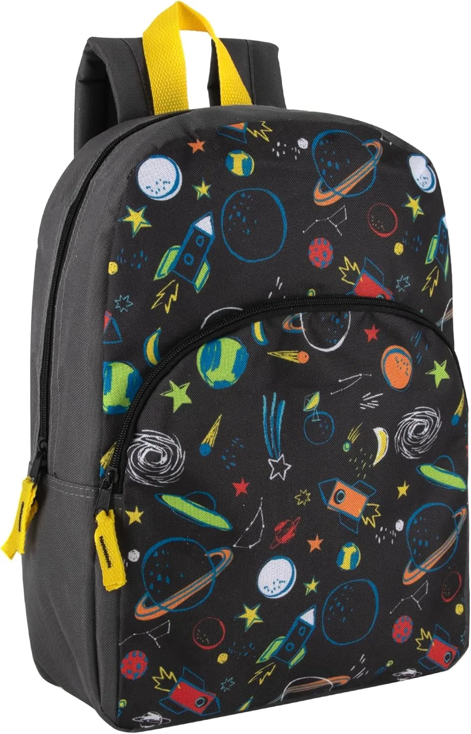 15 Inch Kids Backpacks for Boys & Girls | Preschool, Kindergarten, Elementary School Backpacks with Adjustable, Padded Straps (Stellar Space)