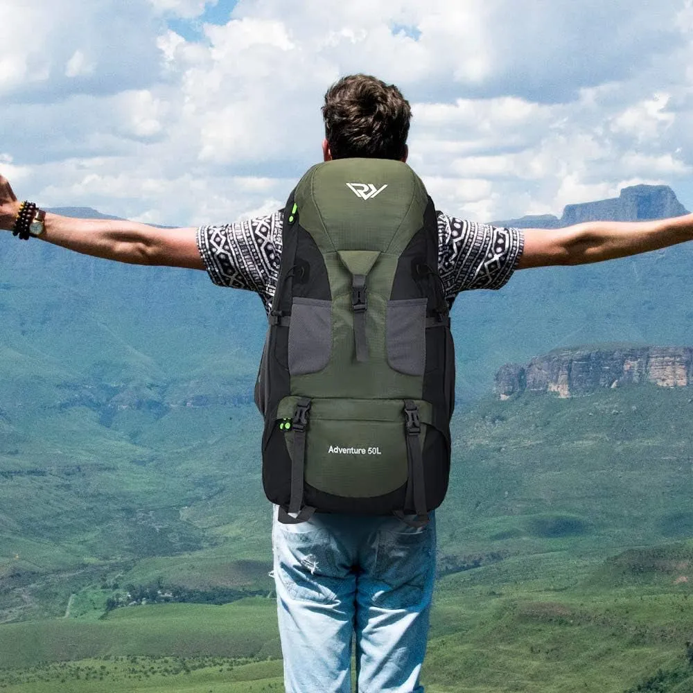 50L Hiking Backpack, Waterproof