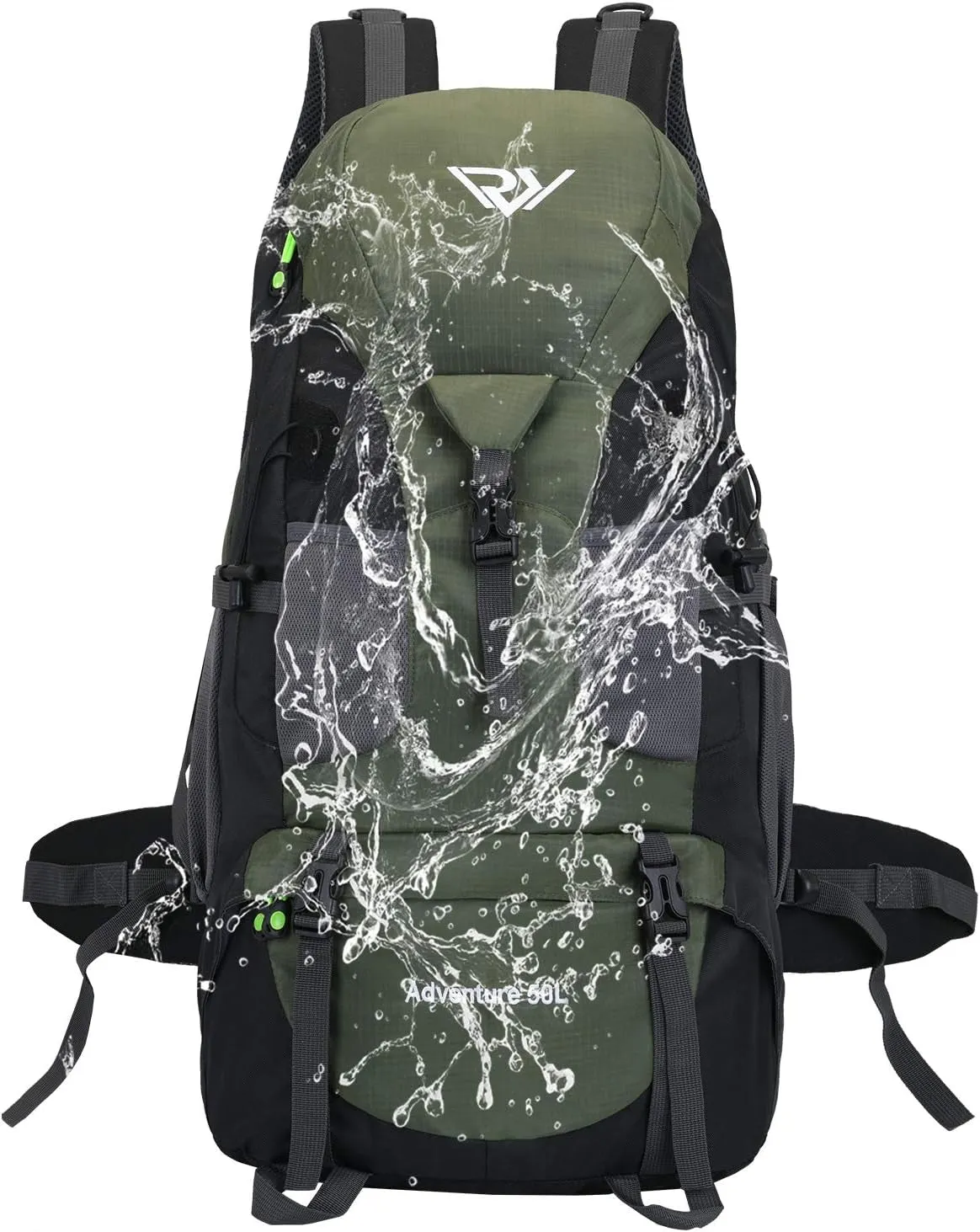 50L Hiking Backpack, Waterproof