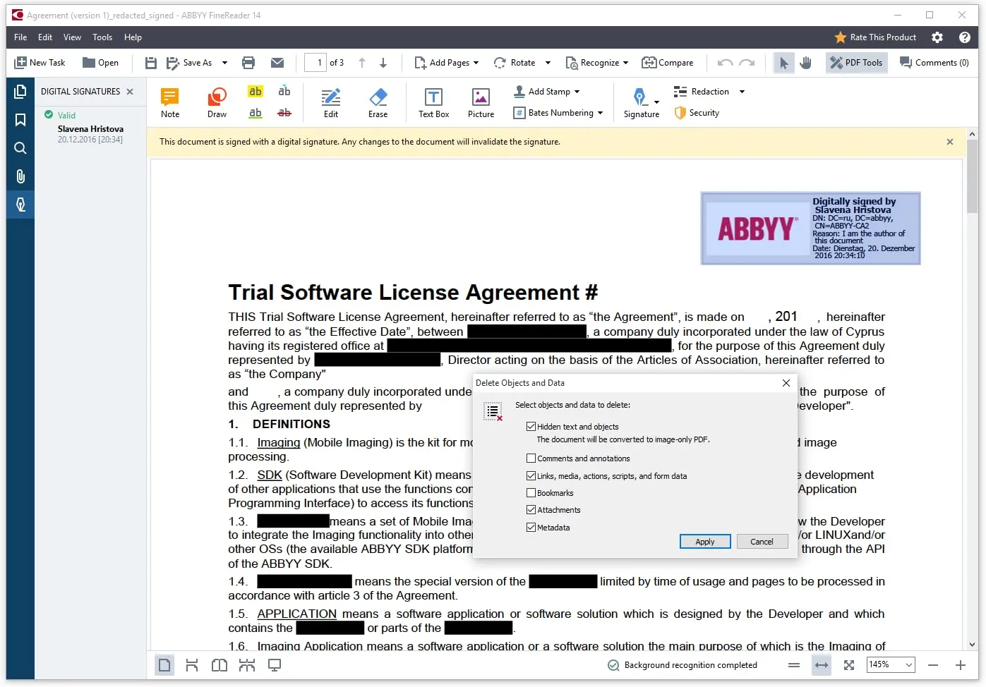 ABBYY FineReader 14 Standard for PC for Education [Download]