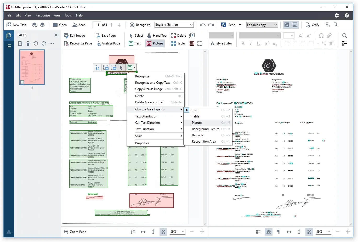 ABBYY FineReader 14 Standard for PC for Education [Download]