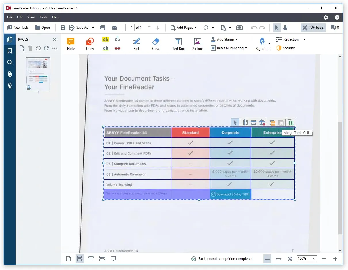 ABBYY FineReader 14 Standard for PC for Education [Download]