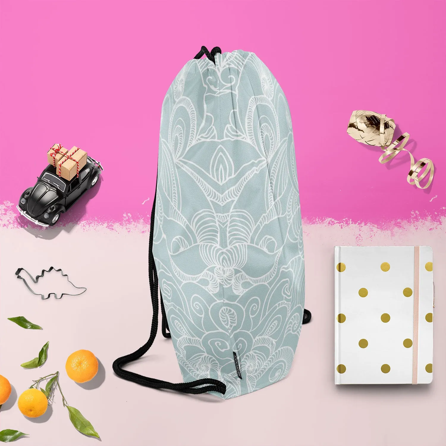 Abstract Wave Backpack for Students | College & Travel Bag