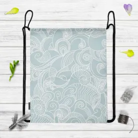 Abstract Wave Backpack for Students | College & Travel Bag