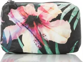 ALOHA Collection Mini Pouch, Lightweight, Packable & Splash-Proof - Durable, Washable, & Reusable Makeup Pouch for Cosmetics. Keeps Essentials Organized. Easy to Clean. (6" x 3.75")