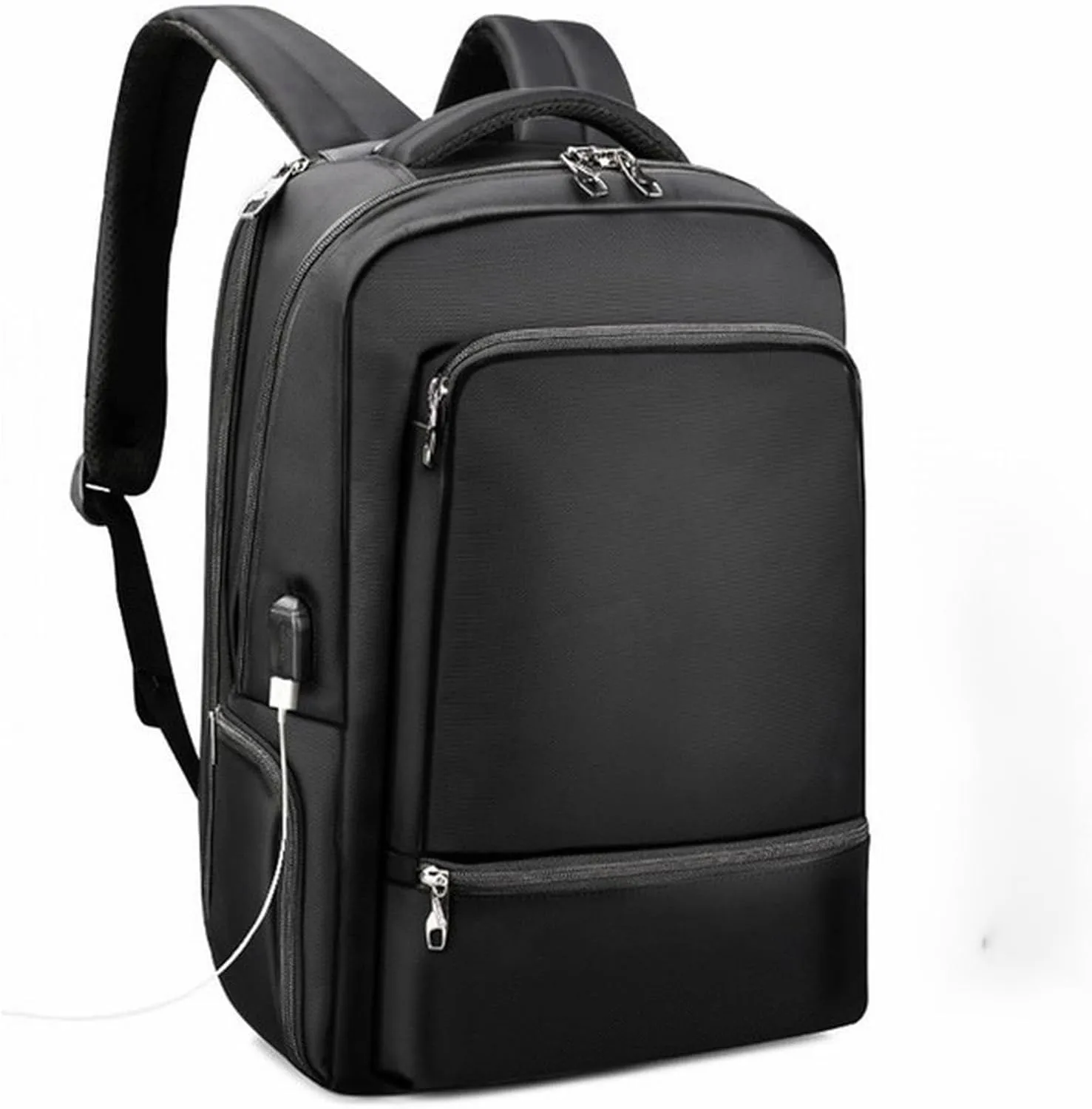 Backpack For Men Anti-Theft 15.6" Laptop Backpack for Women with USB Charging Port Waterproof Travel Schoolbag Large Capacity Stylish Design