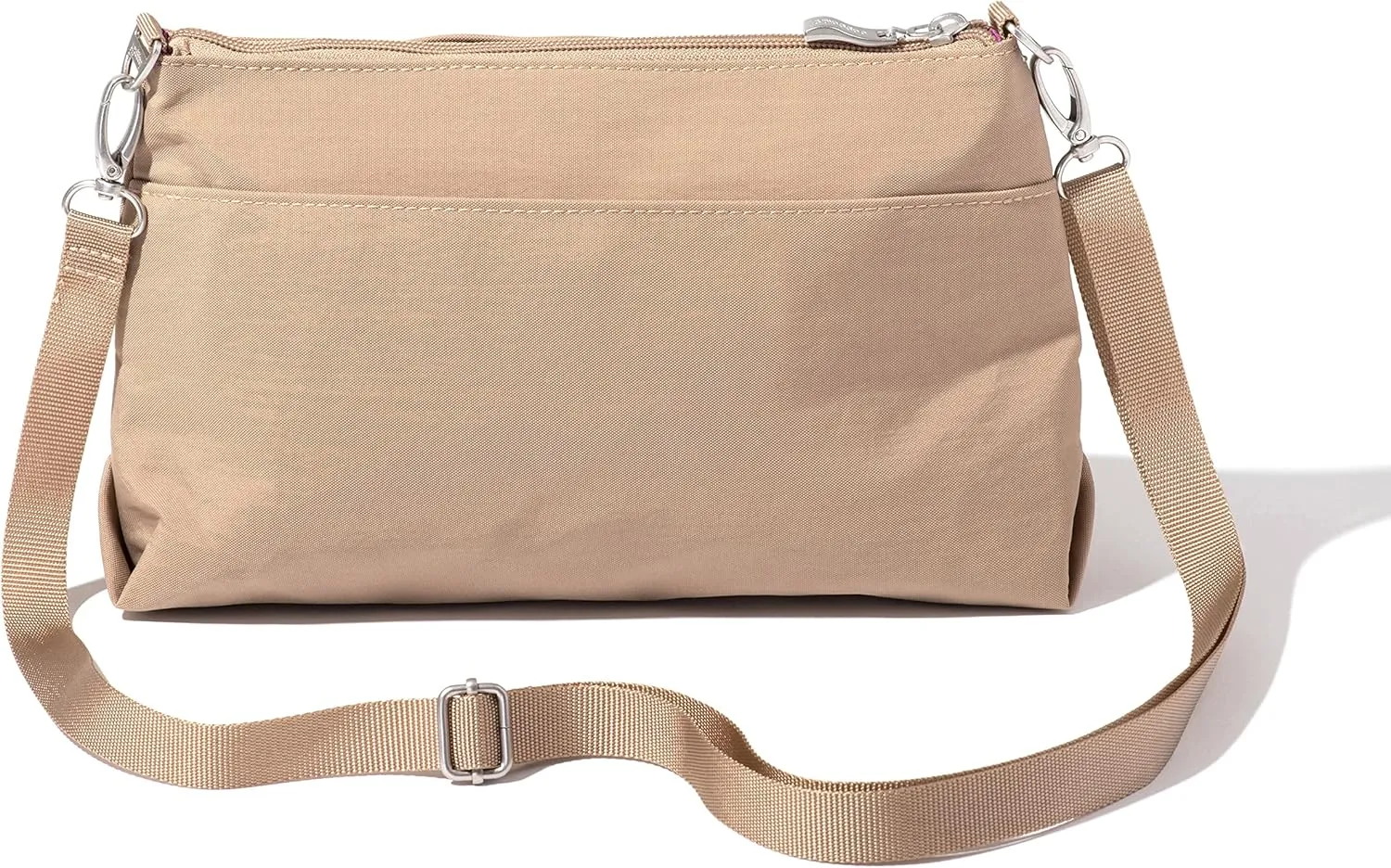 Baggallini Original Everyday 11x 7.5 Crossbody Bags for Women RFID Protected Lightweight Nylon Zippered Travel Purse