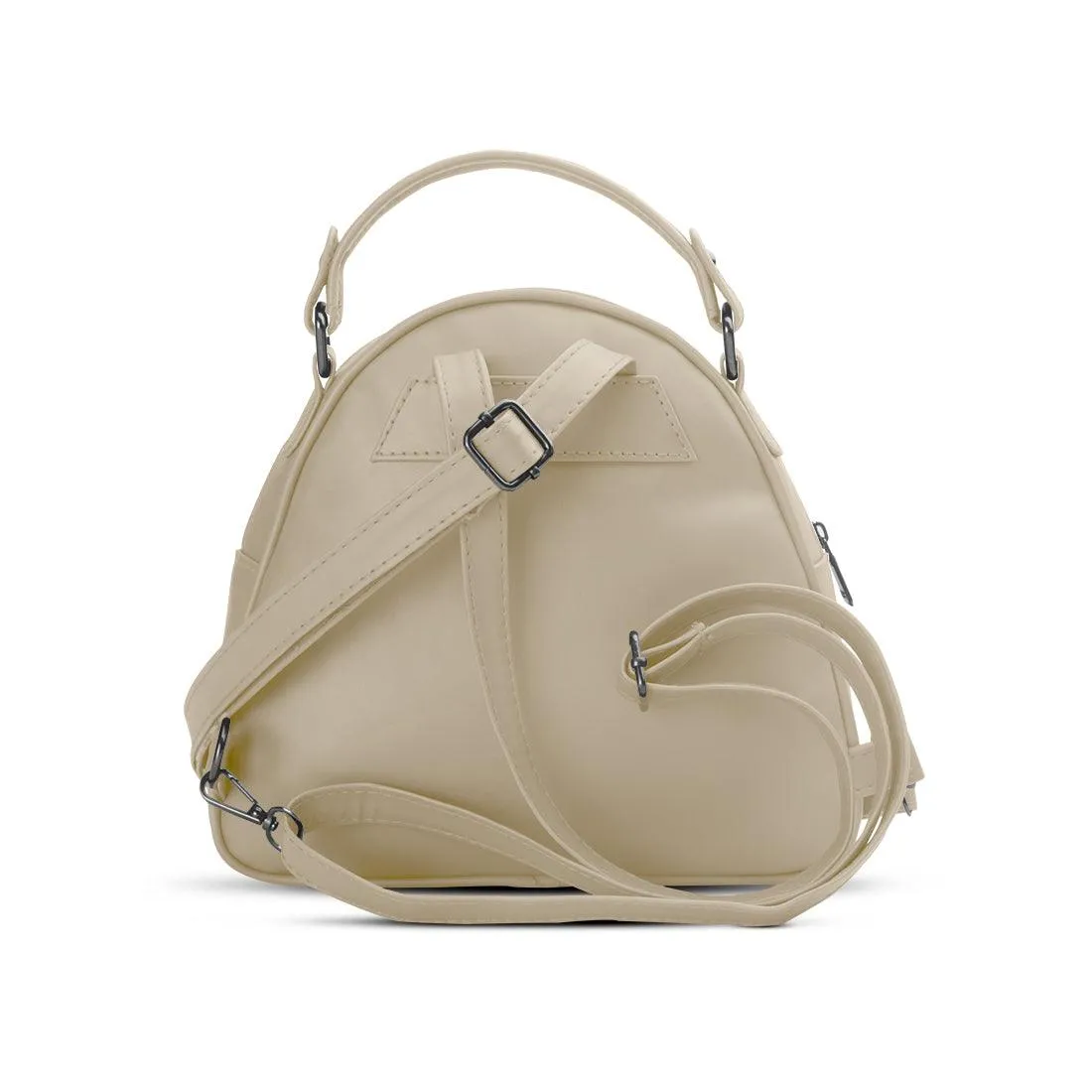 Beige Mini Voyage Backpack Pattern