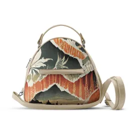 Beige Mini Voyage Backpack Pattern