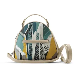 Beige Mini Voyage Backpack Shapescratch