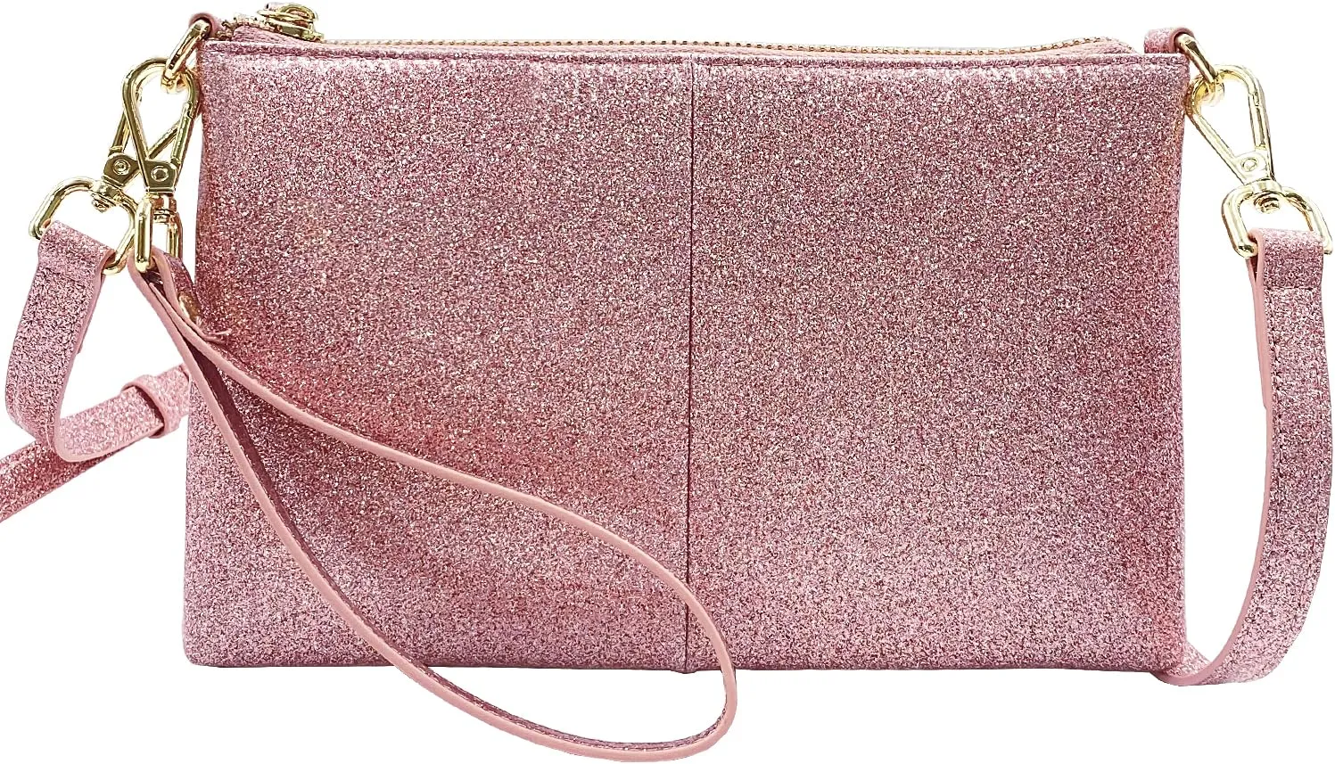 Beurlike Leather Wristlet Wallet Clutch Purses For Women Small Crossbody Phone Bags