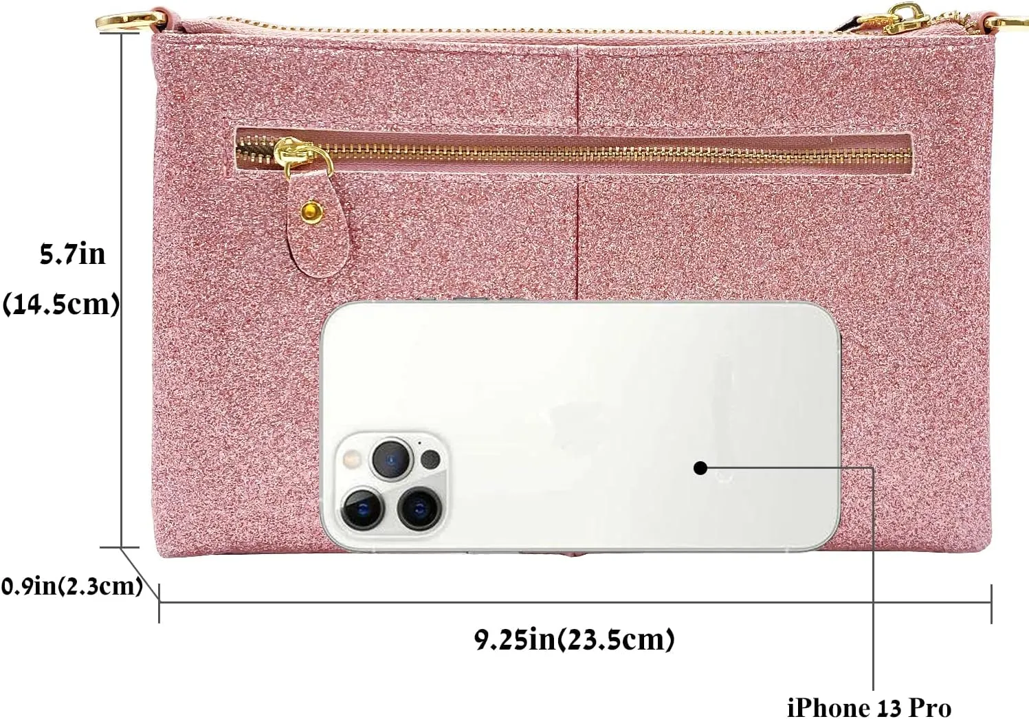 Beurlike Leather Wristlet Wallet Clutch Purses For Women Small Crossbody Phone Bags