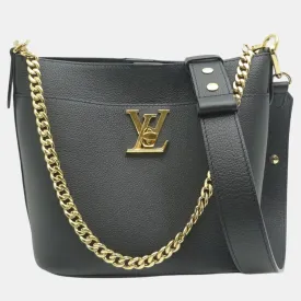 Black Grained Calf Leather Rock & Walk Bag