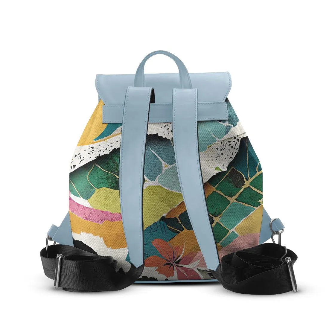 Blue Aurora Backpack Cutted