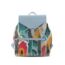 Blue Aurora Backpack Mixed Colors