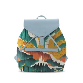 Blue Aurora Backpack Texture