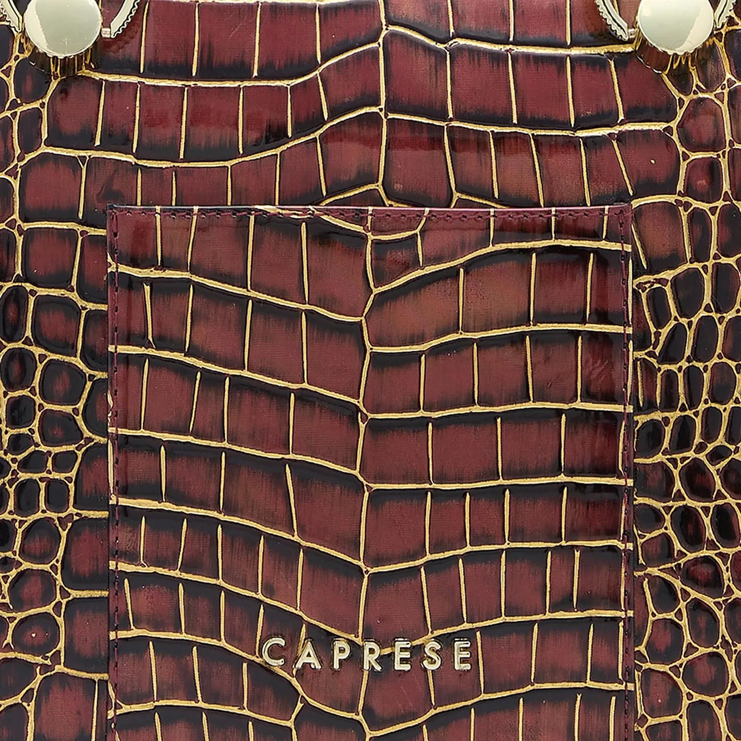 Caprese Miranda Tote Bag, Medium-Burgundy | Stylish Handbag for Women | Spacious, Versatile Office & Daily Essentials Tote | Top Zip Closure