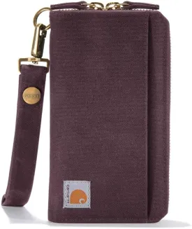 Carhartt Casual Canvas Lay Flat Clutch Wallets for Women