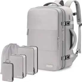 Carry-On Backpack - 42L Airline Approved Travel Backpack for Men & Women - Waterproof Business & Gym Laptop Daypack - Casual Daypack for Business & Weekend Hiking