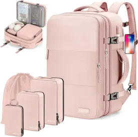 Carry On Backpack, 42L Flight Approved Travel Backpack for Men Women,Airline Approved Gym Backpack Waterproof Business Laptop Daypack Laptop Backpack,Casual Daypack for Business Weekend Hiking