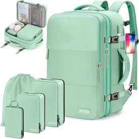 Carry On Backpack, 42L Flight Approved Travel Backpack for Men Women,Airline Approved Gym Backpack Waterproof Business Laptop Daypack Laptop Backpack,Casual Daypack for Business Weekend Hiking
