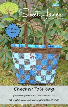 Checker Tote Downloadable Pattern