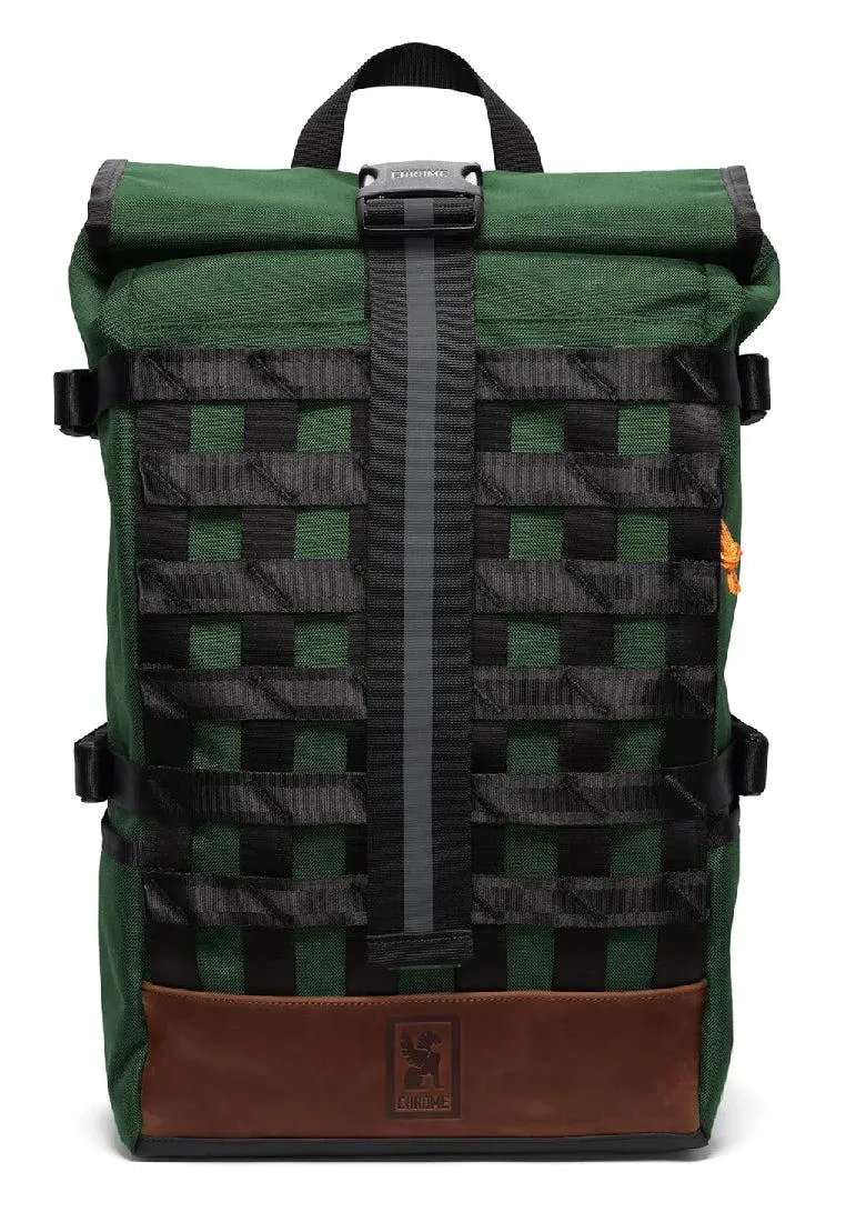 Chrome Industries Barrage Cargo Backpack Leather Green