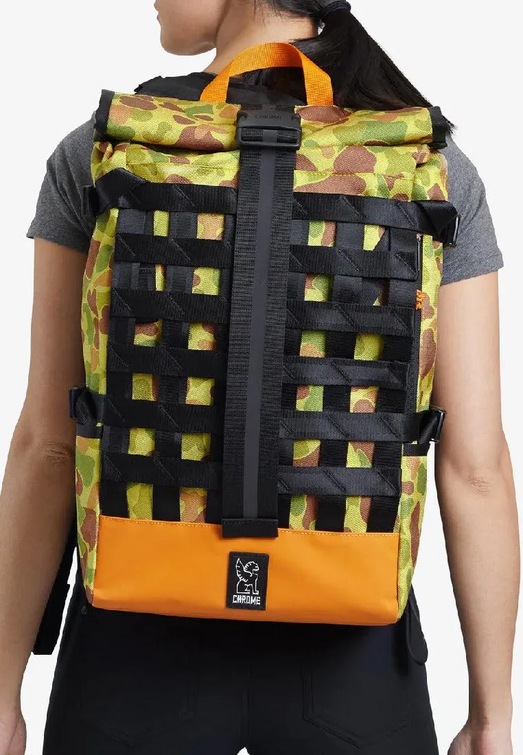 Chrome Industries Barrage Cargo Backpack Leather Green
