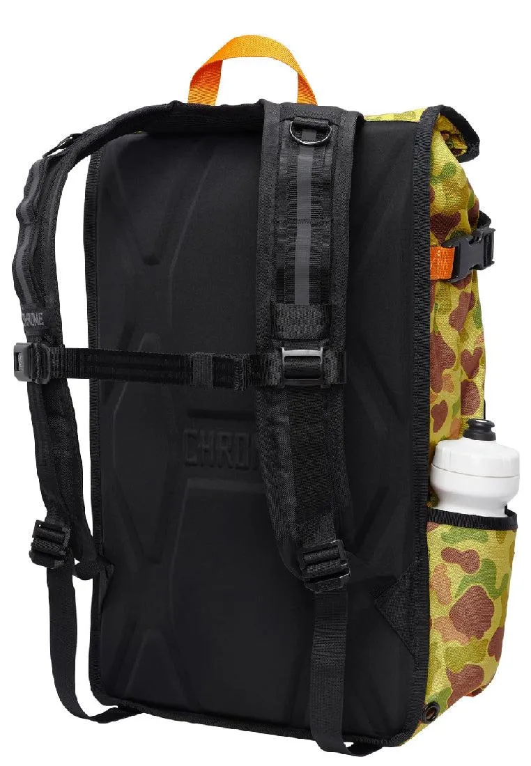 Chrome Industries Barrage Cargo Backpack Leather Green