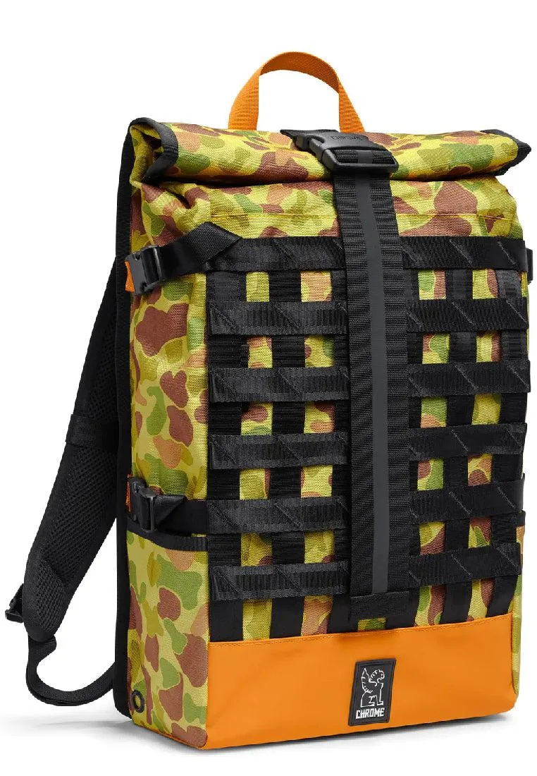Chrome Industries Barrage Cargo Backpack Leather Green