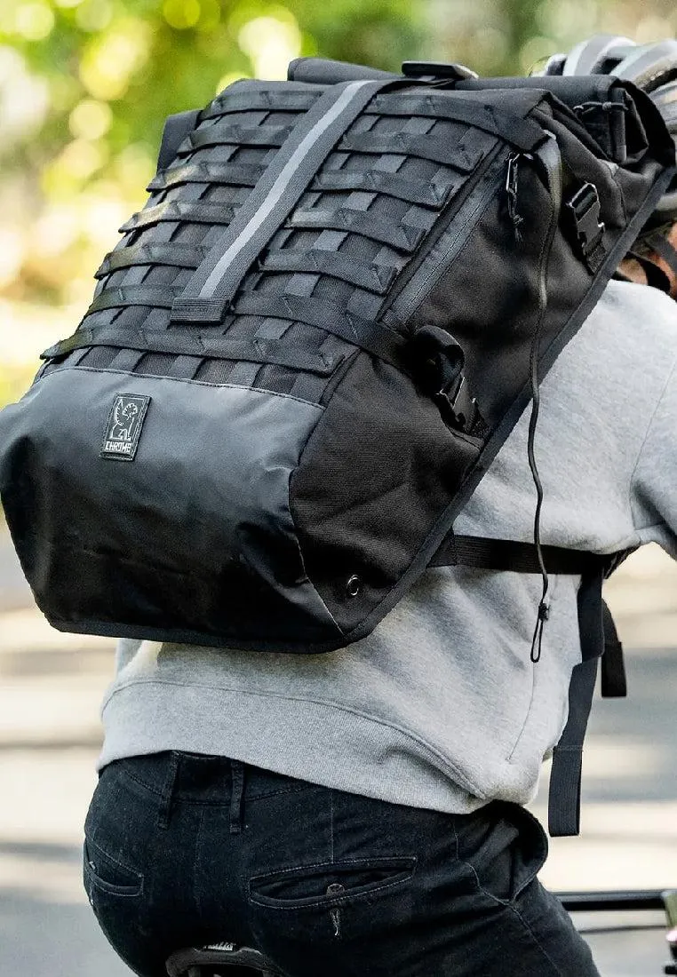 Chrome Industries Barrage Cargo Backpack Leather Green