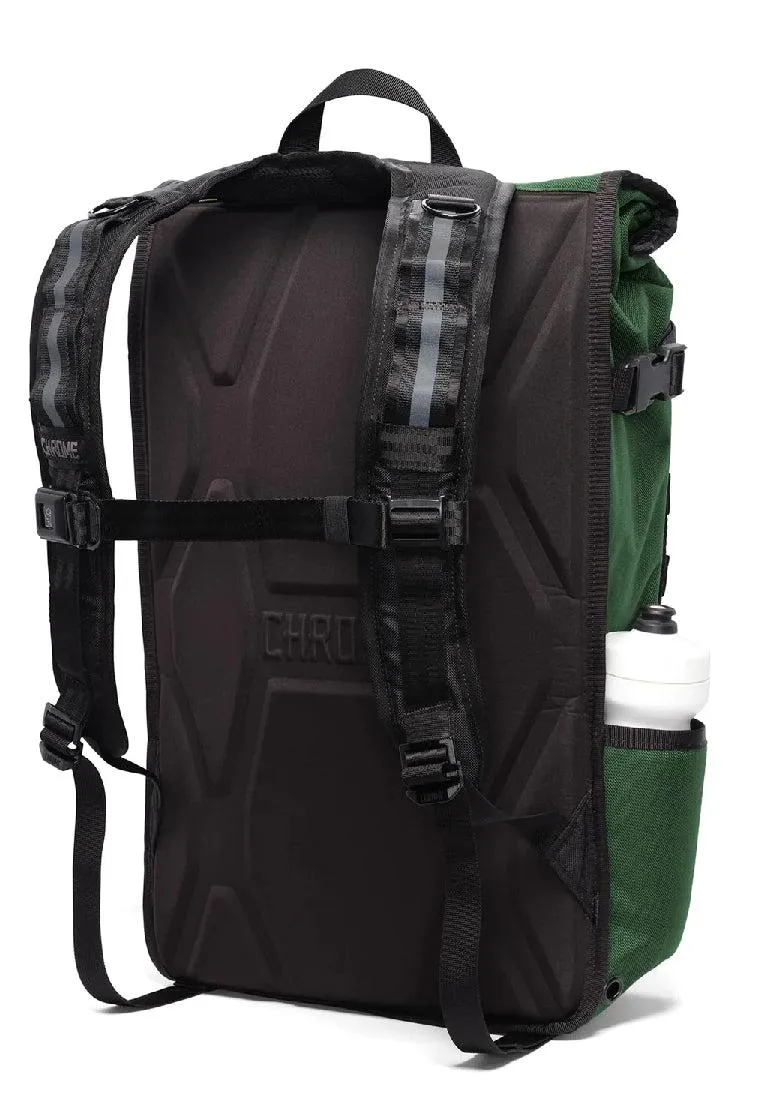 Chrome Industries Barrage Cargo Backpack Leather Green