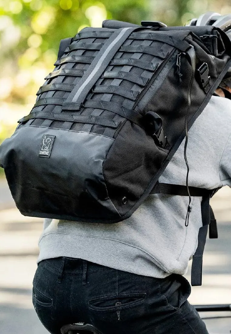 Chrome Industries Barrage Cargo Backpack Leather Green