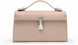 Clutch Purses for Women - Small Purse Top Handle - Evening Bag - Adjustable Crossbody Handbag - Trendy PU Leather