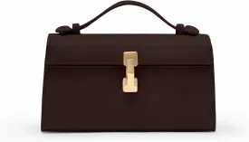 Clutch Purses for Women - Small Purse Top Handle - Evening Bag - Adjustable Crossbody Handbag - Trendy PU Leather