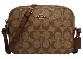Coach Camera Crossbody Bag Mini Khaki