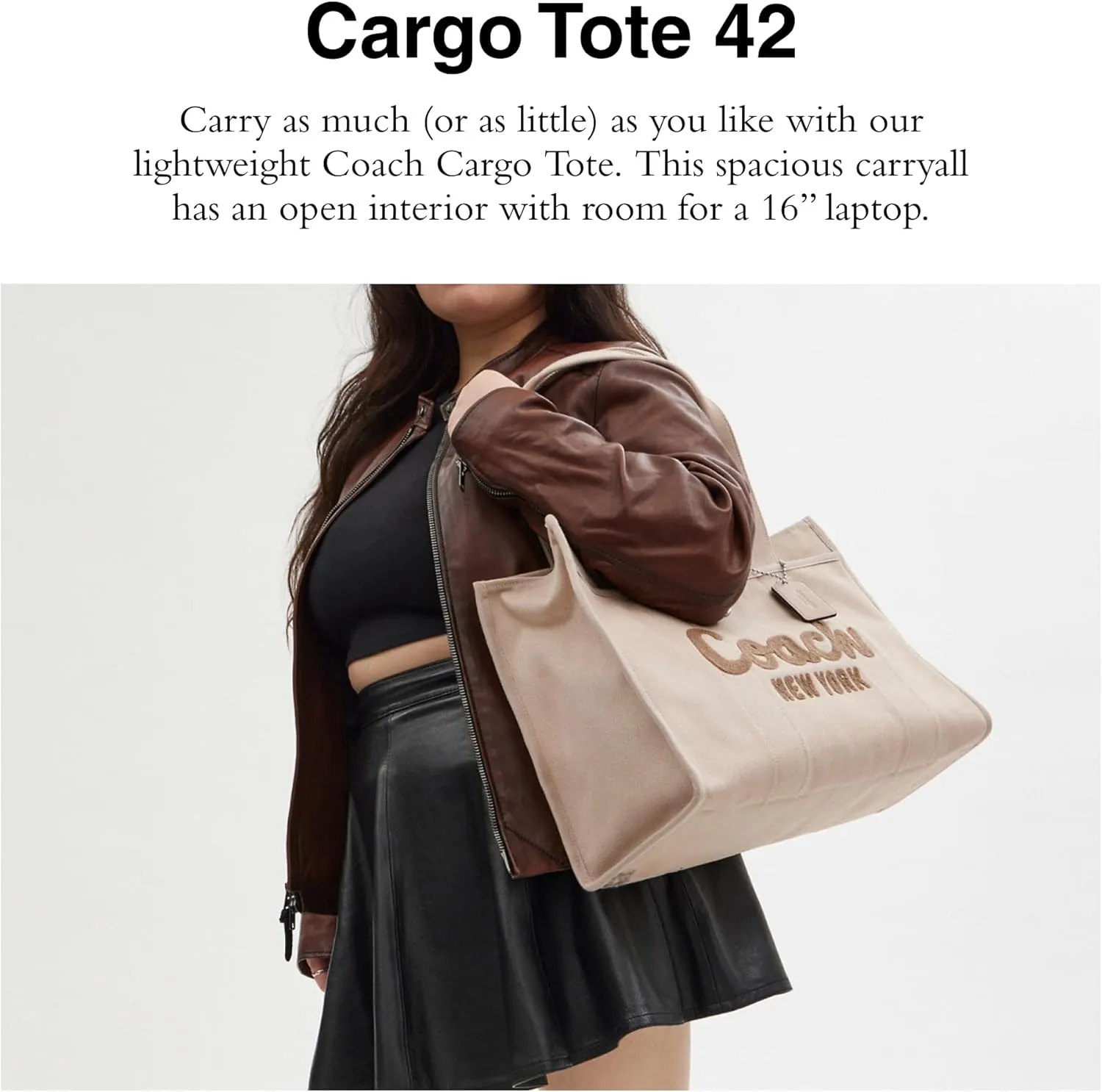 Coach Cargo Tote 42