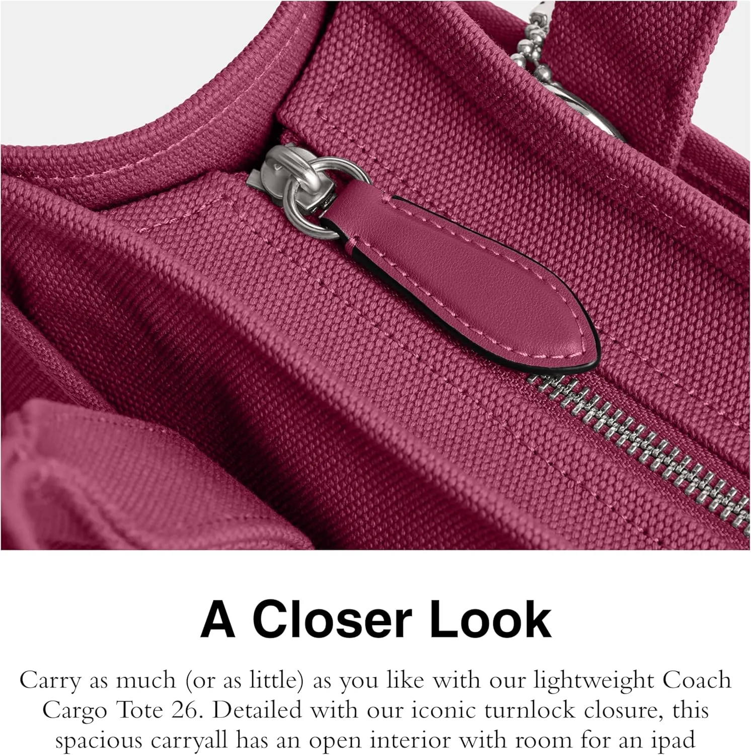 Coach Women's Cargo Tote 26