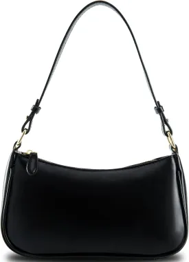 Crescent Shoulder Bag for Women Trendy Tote Handbag Purse Vegan Leather Clutch Handbag with 2 Removable Straps