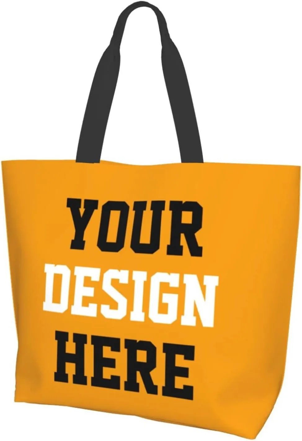Custom Tote Bags Custom Bags With You Team Logo Text Picture Travel Business Shopping Women Teacher Personalized Shoulder Bag
