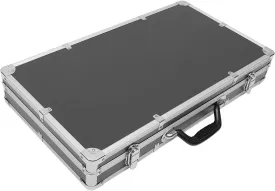 DOITOOL Aluminum Case with Foam Inserts - Aluminum Hard Case Carrying Case Metal Briefcase Professional Portable Tool Box Organizer for Test Instruments Cameras Tools Parts and Accessories