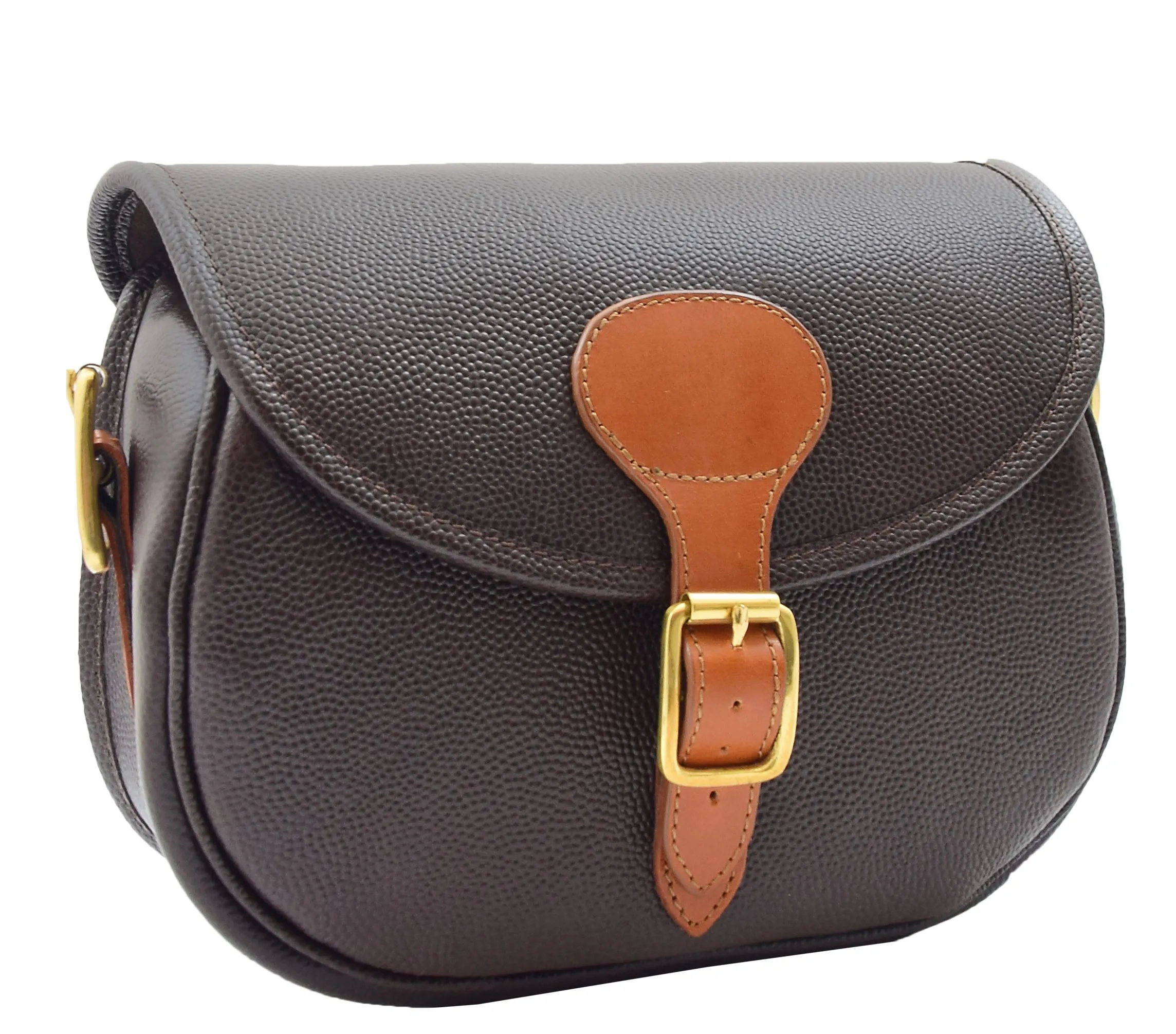 DR284 Cartridge Bag Genuine Brown/Tan Pouch