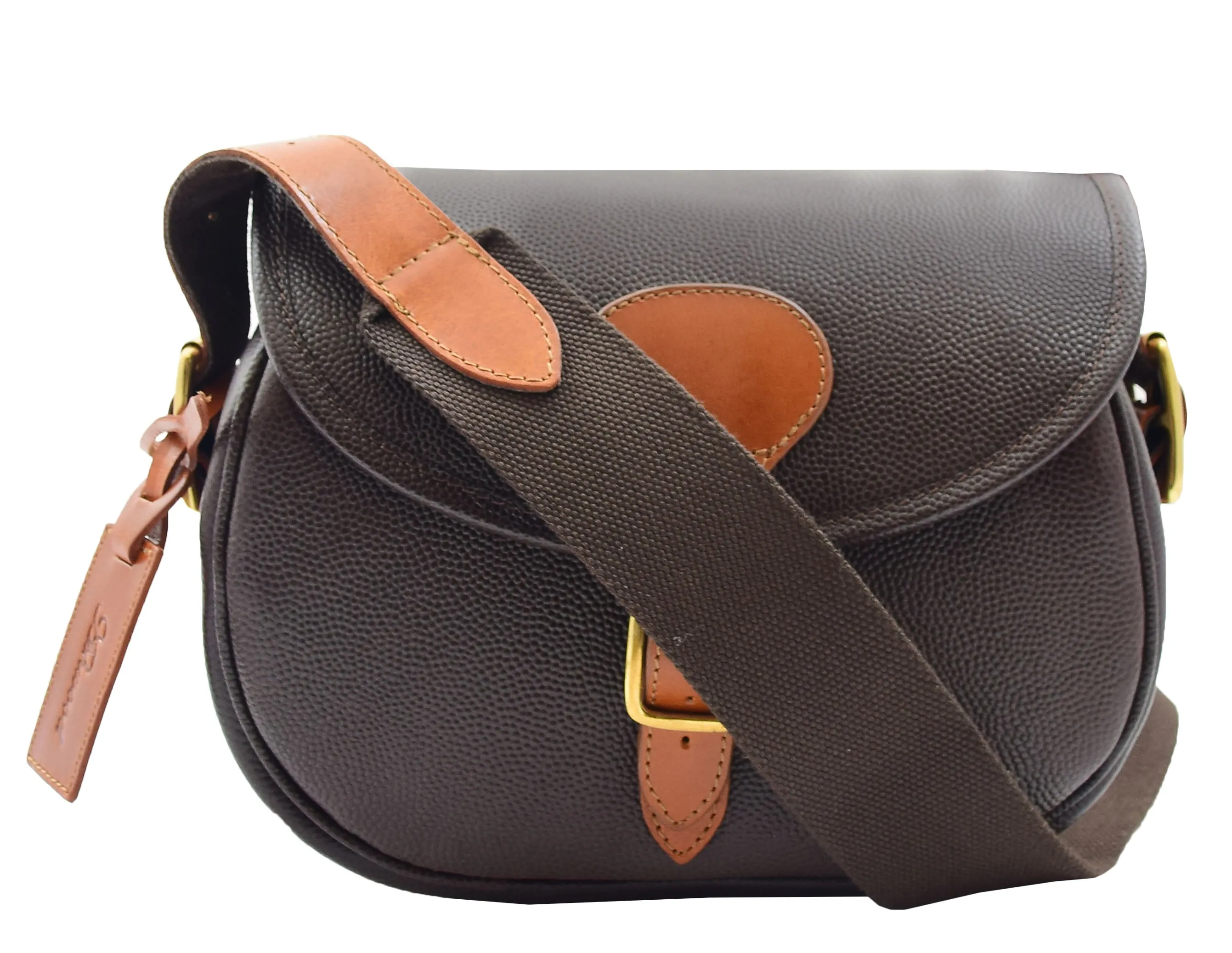 DR284 Cartridge Bag Genuine Brown/Tan Pouch