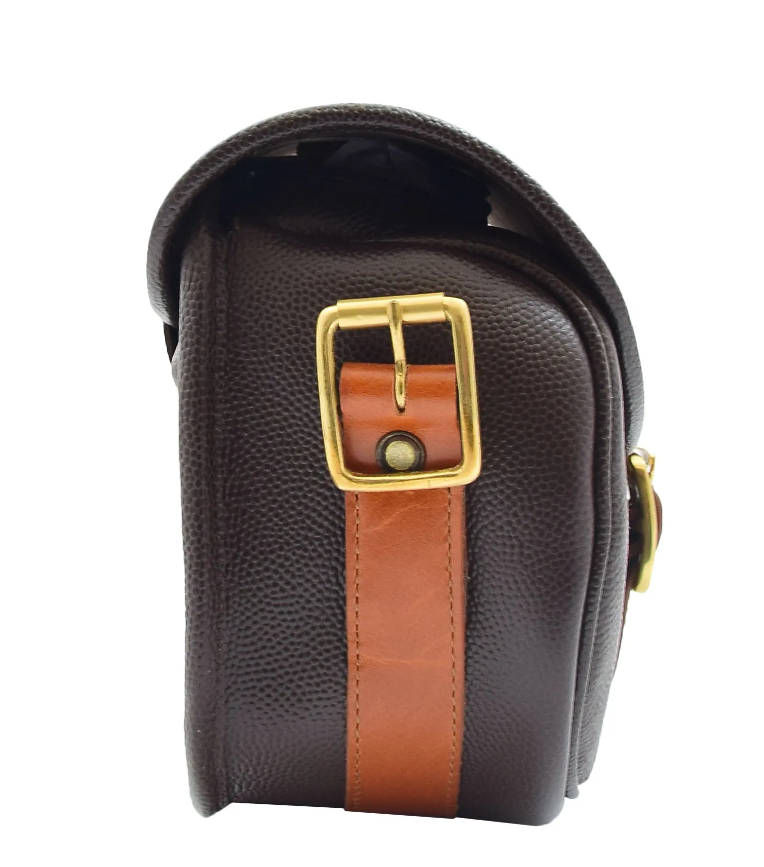 DR284 Cartridge Bag Genuine Brown/Tan Pouch