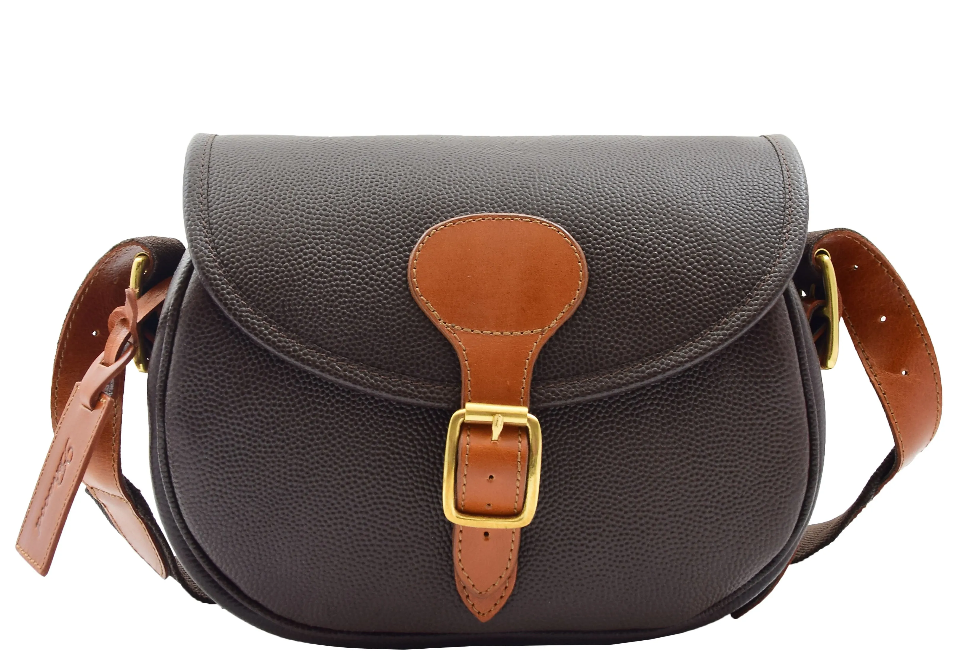 DR284 Cartridge Bag Genuine Brown/Tan Pouch