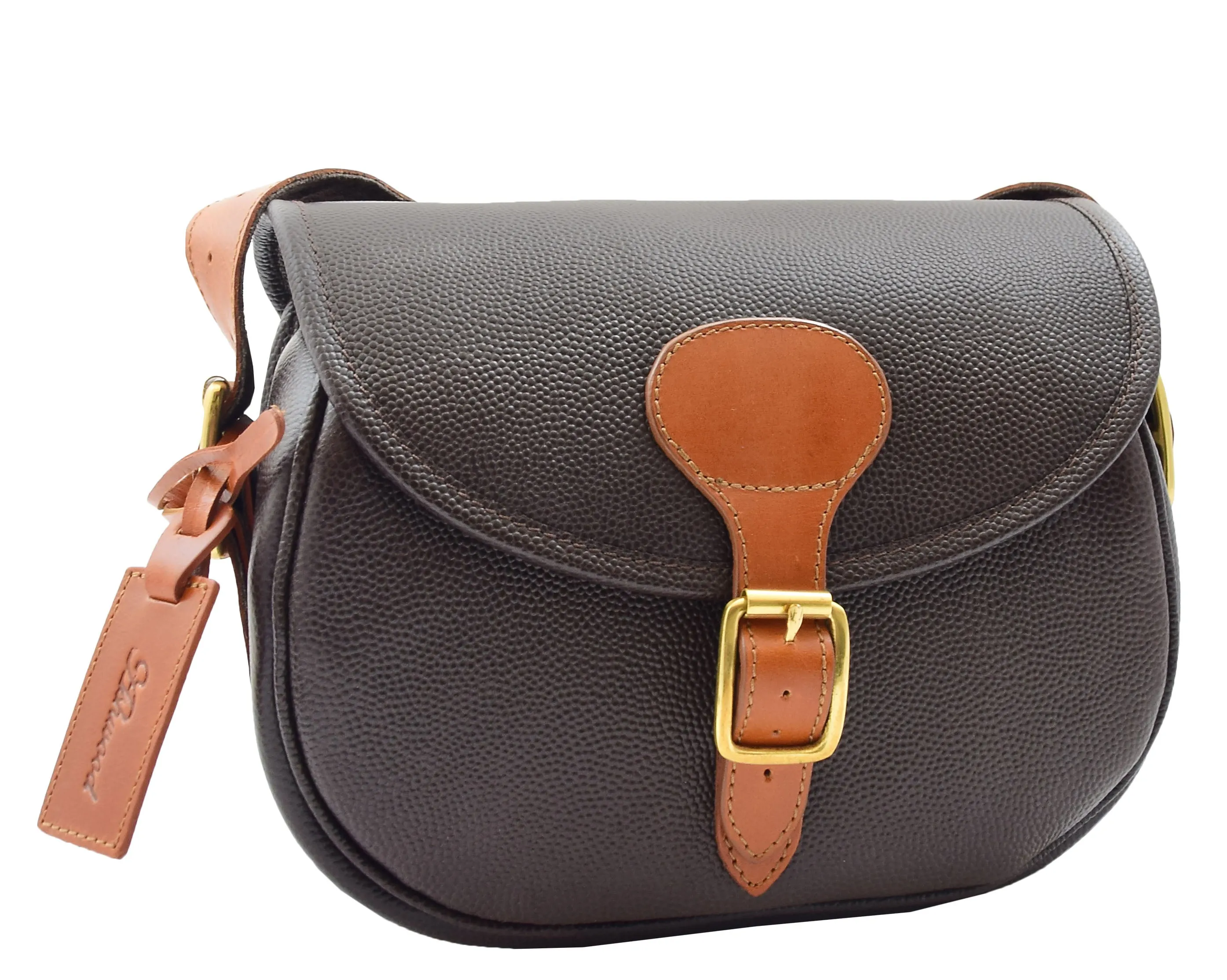 DR284 Cartridge Bag Genuine Brown/Tan Pouch