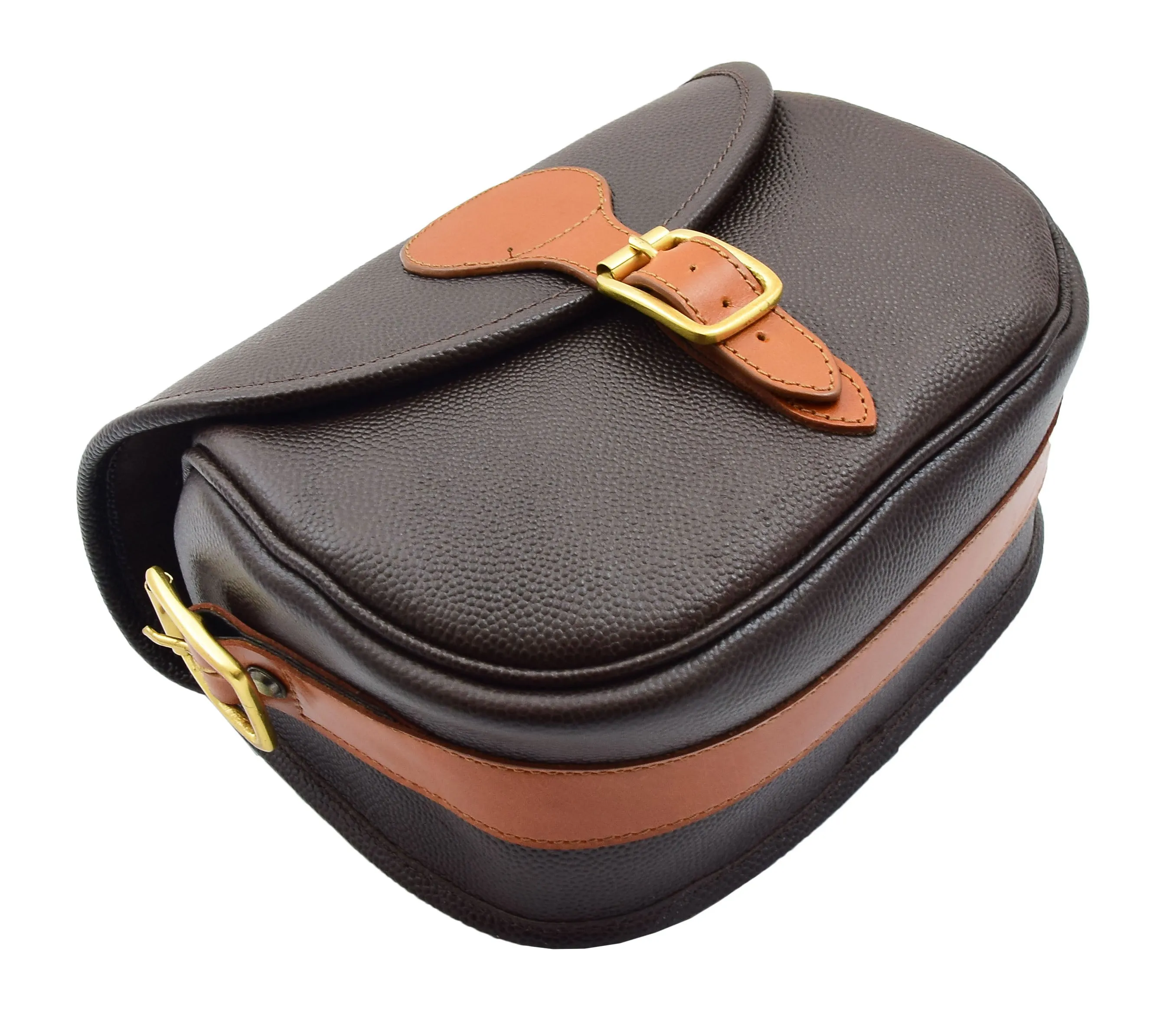 DR284 Cartridge Bag Genuine Brown/Tan Pouch