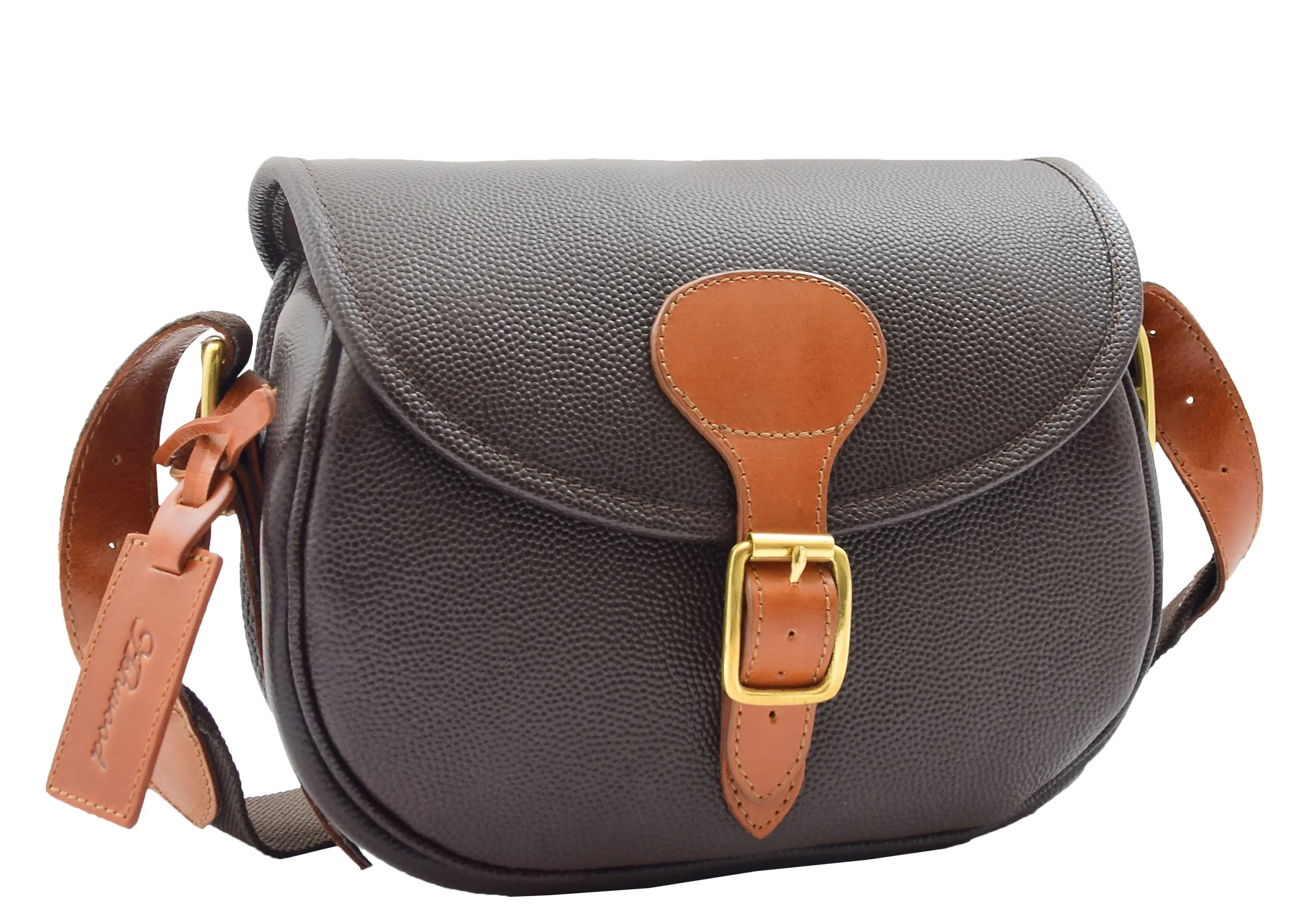 DR284 Cartridge Bag Genuine Brown/Tan Pouch