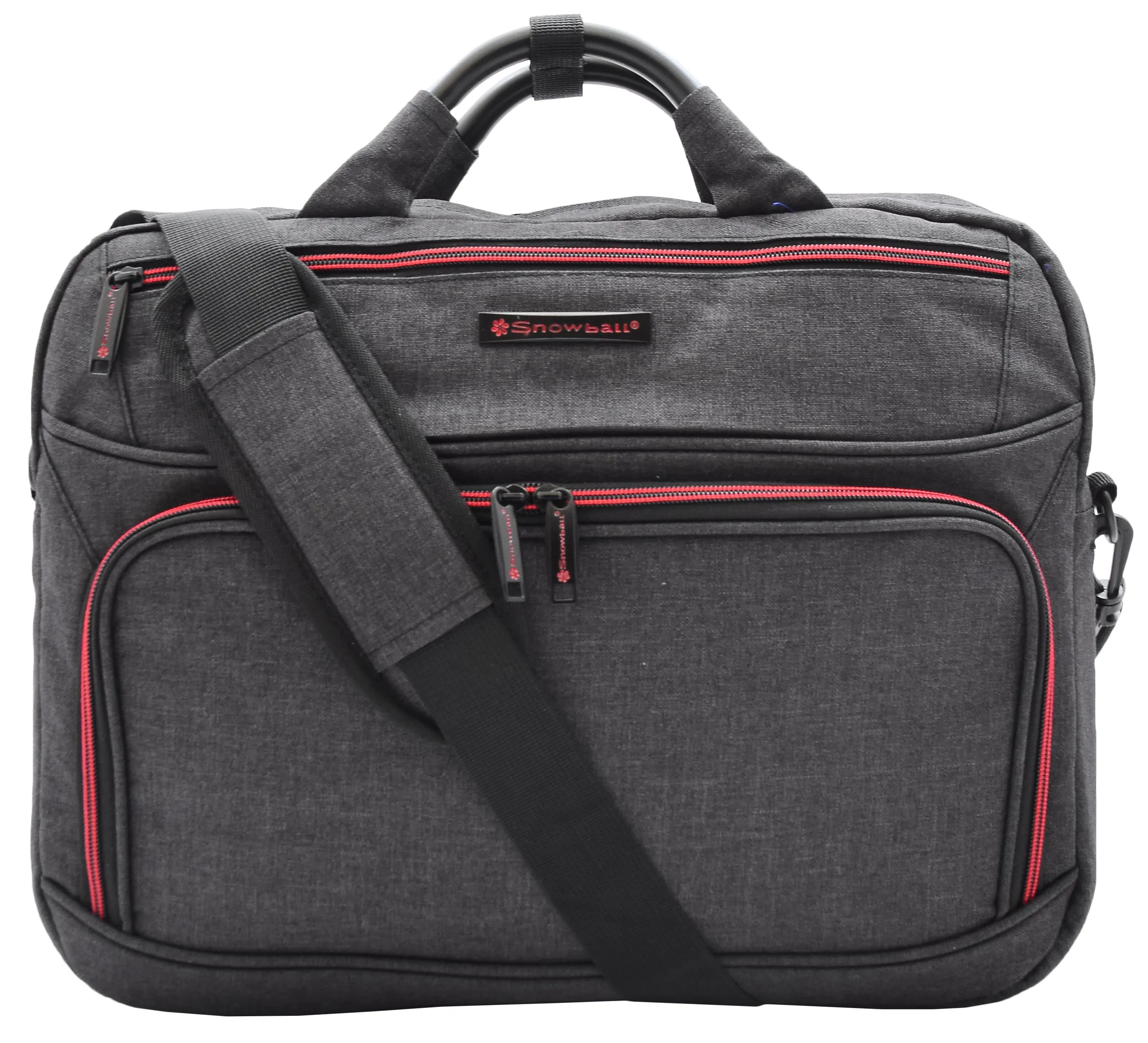DR492 Cross Body Organiser Bag Laptop Carry Case Black