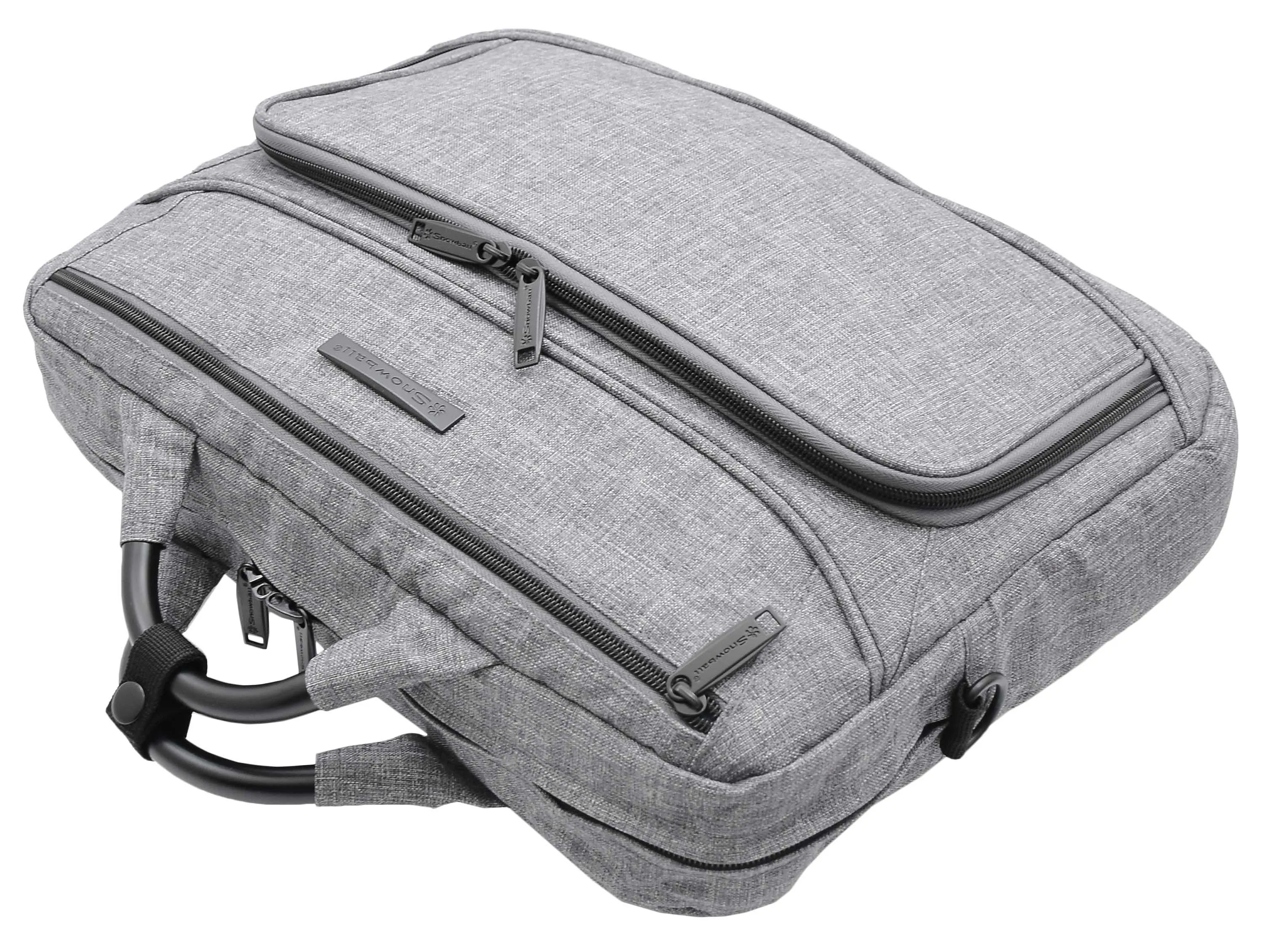 DR492 Cross Body Organiser Bag Laptop Carry Case Grey
